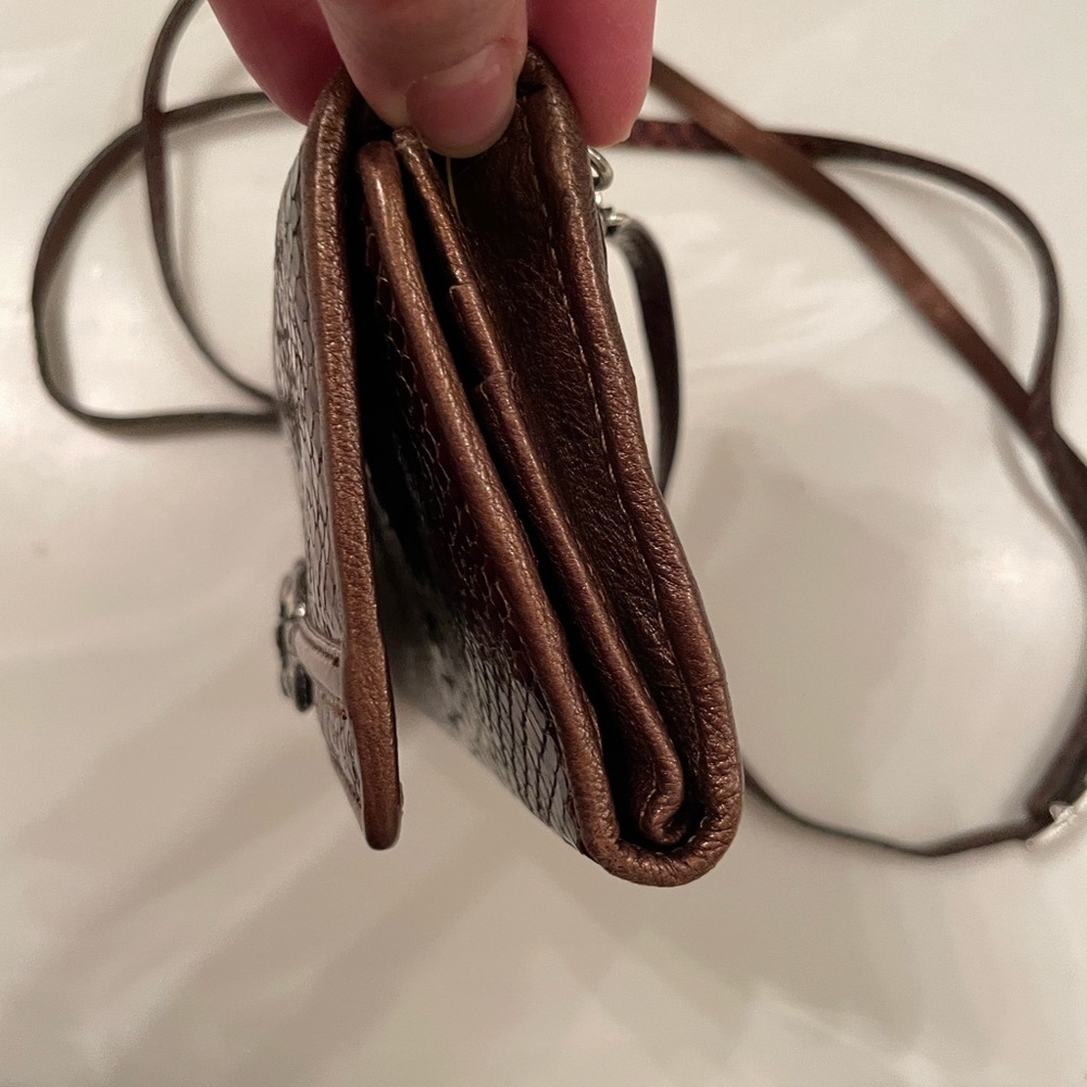 Super Cute Python Embossed Wallet Crossbody - image 8